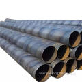 Spiral welded steel pipe for transportation